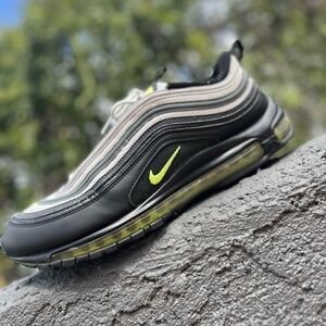 Nike air max 97 black,gray & neon
